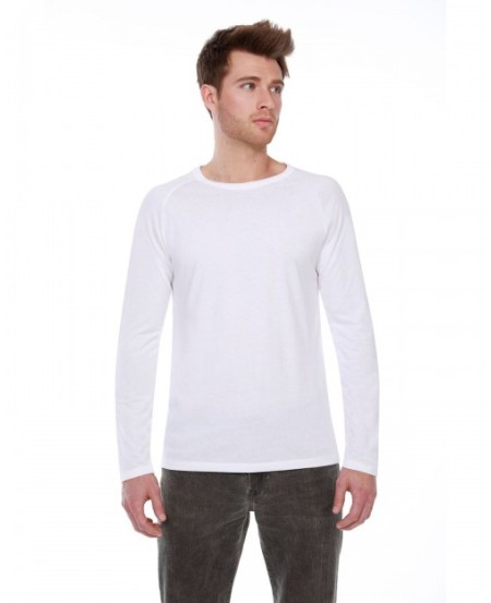 StarTee ST2477   Men's CVC Long-Sleeve Raglan