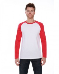 StarTee ST2477   Men's CVC Long-Sleeve Raglan