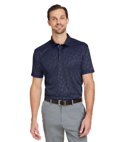 Swannies Golf SW2100   Men's Barrett Embossed Polo