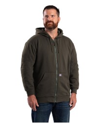 Berne SZ101T Men's Tall Heritage Thermal-Lined Full-Zip Hooded Sweatshirt