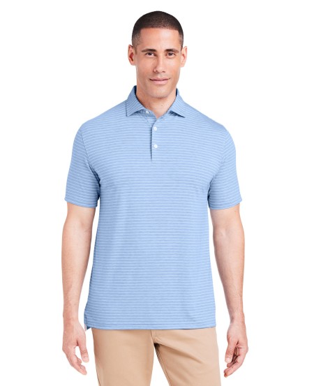 tasc TM546Y Mens Cloud Lightweight Polo Brookline Stripe