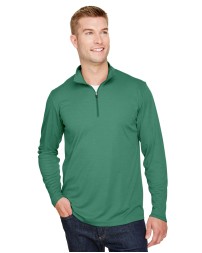 Team 365 TT31H Men's Zone Sonic Heather Performance Quarter-Zip