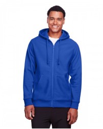 Team 365 TT95   Men's Zone HydroSport Heavyweight Full-Zip Hooded Sweatshirt