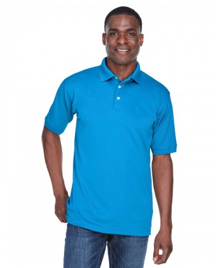 UltraClub U8315   Men's Platinum Performance Pique Polo with TempControl Technology