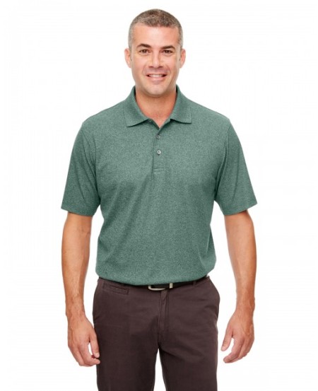 UltraClub UC100   Men's Heathered Pique Polo