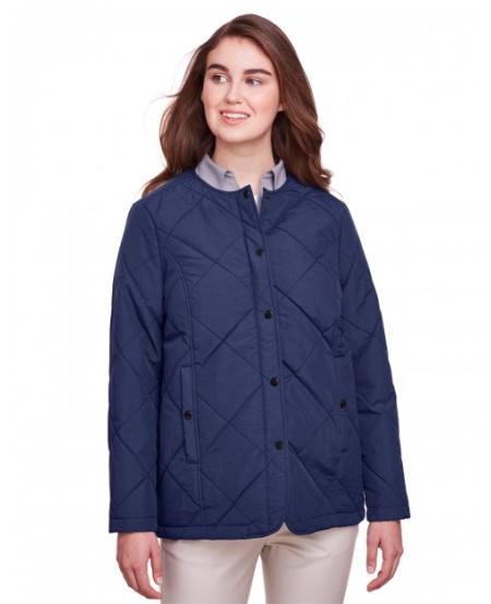 UltraClub UC708W   Ladies' Dawson Quilted Hacking Jacket