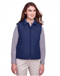 UltraClub UC709W   Ladies' Dawson Quilted Hacking Vest