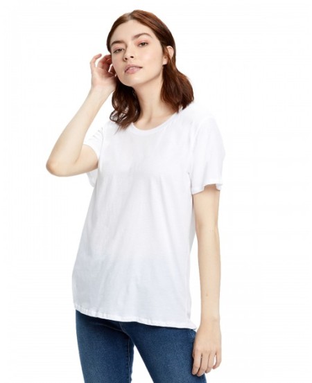 US Blanks US115   Ladies' Short-Sleeve Loose Fit Boyfriend Tee