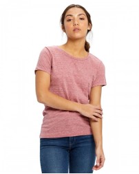 US Blanks US222   Ladies' Short-Sleeve Triblend Crew