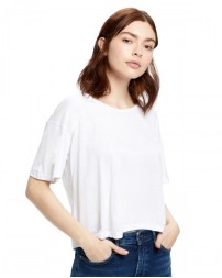 US Blanks US309   Ladies' Boxy Open Neck Top