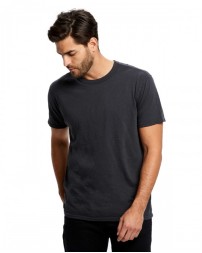 US Blanks US3200   Men's Short-Sleeve Slub Crewneck T-Shirt Garment-Dyed