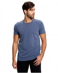 US Blanks US5524G   Unisex Pigment-Dyed Destroyed T-Shirt