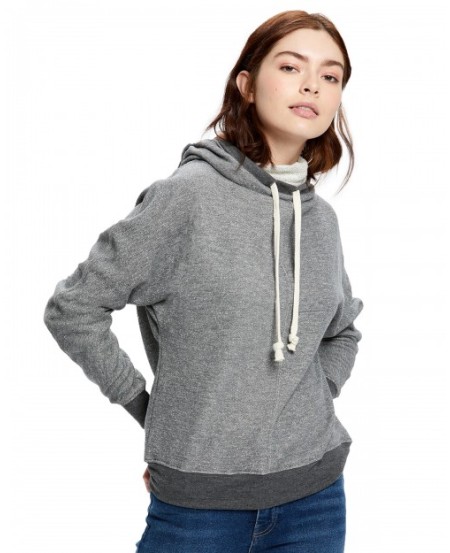 US Blanks US897   Unisex French Terry Snorkel Pullover Sweatshirt