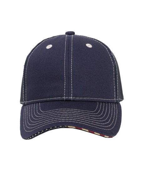 Outdoor Cap USA800M USA Accent Mesh Back Cap