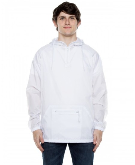 Beimar Drop Ship WB107BG   Unisex Nylon Packable Pullover Anorak Jacket