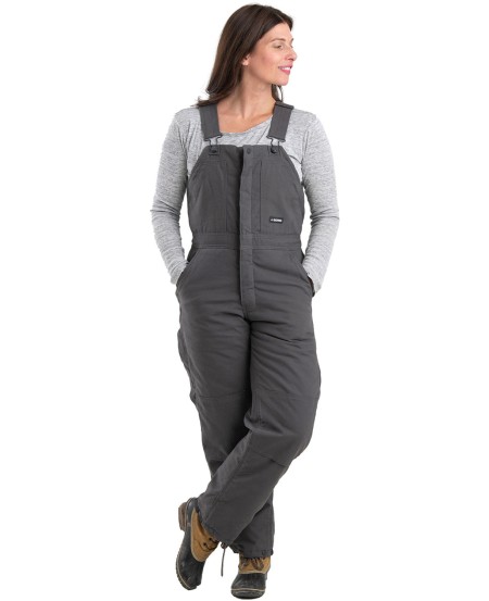 Berne WB515 Ladies' Softstone Duck Insulated Bib Overall