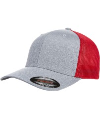 Flexfit Y6311 Adult Poly Mélange Stretch Mesh Cap