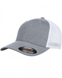 Flexfit Y6311   Adult Poly Melange Stretch Mesh Cap