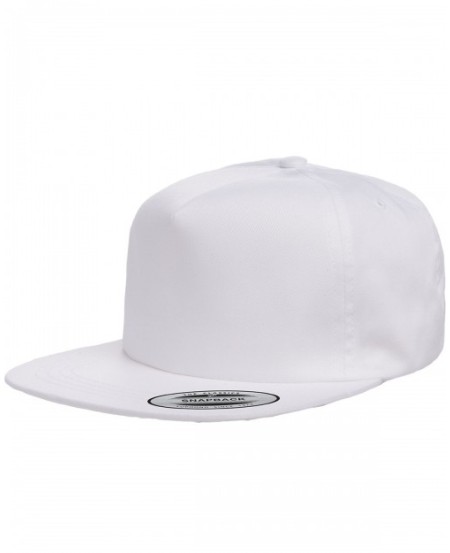 Yupoong Y6502   Adult Unstructured 5-Panel Snapback Cap