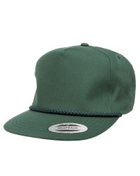 YP Classics YP6002 Poplin Golf Snapback Cap